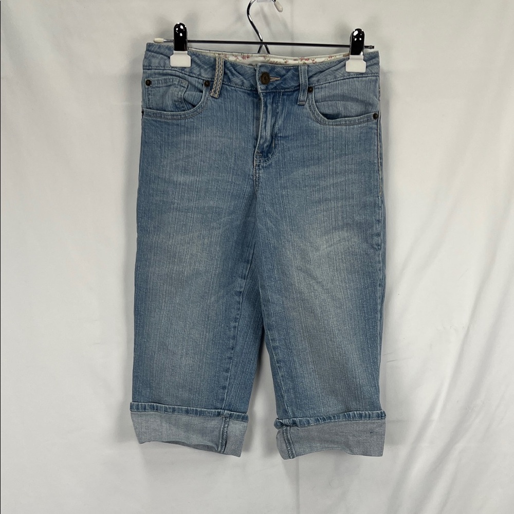 Gitano - Women’s Capri - Size 6 - Medium to Light Blue - Vintage